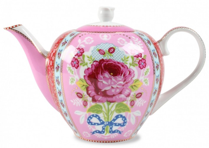 花茶壺(粉紅)0.55L